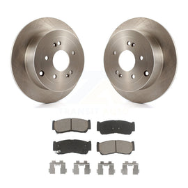 [Rear] 2007-2009 Hyundai Santa Fe Premium OE Brake Rotors & Ceramic Pads Kit For Max Braking