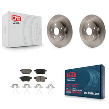Charger l'image dans la galerie, Rear Brake Rotor Ceramic Pad Kit For Scion xB Toyota Matrix Pontiac Vibe Corolla