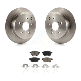 [Rear] 2010 Toyota Matrix XRS Premium OE Brake Rotors & Ceramic Pads Kit For Max Braking