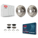 [Rear] 2010 Toyota Matrix XRS Premium OE Brake Rotors & Ceramic Pads Kit For Max Braking