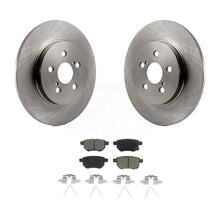 Load image into Gallery viewer, Rear Disc Brake Rotors And Ceramic Pads Kit For Lexus CT200h