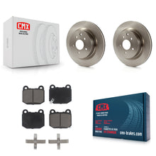 Charger l'image dans la galerie, Rear Brake Rotor Ceramic Pad Kit For Nissan 350Z INFINITI G35 With Brembo Brakes