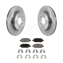 Charger l&#39;image dans la galerie, Rear Disc Brake Rotors And Ceramic Pads Kit For Nissan Rogue Sport LEAF Qashqai