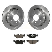 Load image into Gallery viewer, Rear Disc Brake Rotors And Ceramic Pads Kit For BMW 328i xDrive X1 328xi 325xi