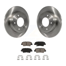 Load image into Gallery viewer, Rear Brake Rotors Ceramic Pad Kit For Hyundai Elantra Kia Soul Forte Veloster GT