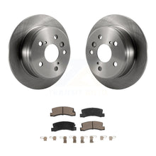 Charger l&#39;image dans la galerie, Rear Disc Brake Rotors And Ceramic Pads Kit For Toyota Camry Lexus ES300 Solara