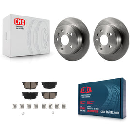 Rear Disc Brake Rotors And Ceramic Pads Kit For Toyota Camry Lexus ES300