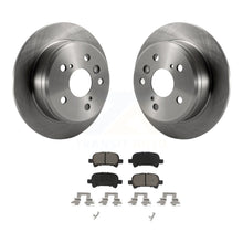 Charger l&#39;image dans la galerie, Rear Disc Brake Rotors And Ceramic Pads Kit For Toyota Camry Solara