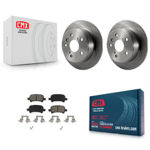 Charger l'image dans la galerie, Rear Disc Brake Rotors And Ceramic Pads Kit For Toyota Camry Solara