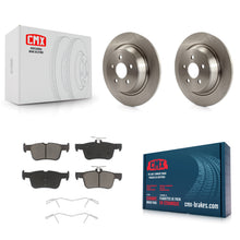 Charger l'image dans la galerie, Rear Brake Rotor &amp; Ceramic Pad Kit For Ford Edge Fusion Lincoln MKX MKZ Nautilus