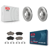 Rear Brake Rotor Ceramic Pad Kit For Mercedes-Benz GLS450 GL450 GLS550 GL350 AMG