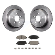 Charger l&#39;image dans la galerie, Rear Disc Brake Rotors And Ceramic Pads Kit For Jeep Liberty Dodge Nitro