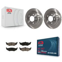 Load image into Gallery viewer, Rear Brake Rotor &amp; Ceramic Pad Kit For Chrysler Dodge Intrepid 300M Concorde LHS