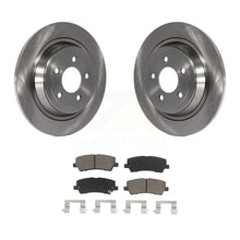 Load image into Gallery viewer, Rear Disc Brake Rotors And Ceramic Pads Kit For Ford Mustang