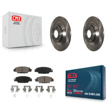 Charger l'image dans la galerie, Rear Disc Brake Rotors And Ceramic Pads Kit For Mazda CX-5