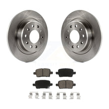 Charger l&#39;image dans la galerie, Rear Brake Rotors Ceramic Pad Kit For Chevrolet Equinox Malibu GMC Terrain Buick