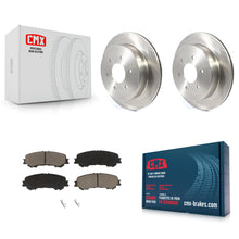 Charger l'image dans la galerie, [Rear] 2017-2023 Nissan TITAN Premium OE Brake Rotors &amp; Ceramic Pads Kit For Max Braking