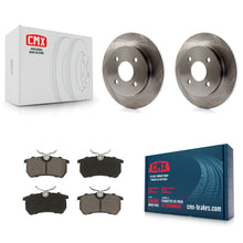 Charger l'image dans la galerie, Rear Disc Brake Rotors And Ceramic Pads Kit For Ford Focus Fiesta