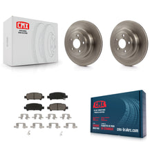 Charger l'image dans la galerie, Rear Disc Brake Rotors And Ceramic Pads Kit For Subaru Legacy