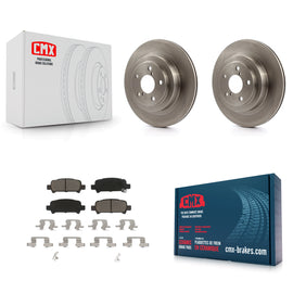 Rear Disc Brake Rotors And Ceramic Pads Kit For Subaru Legacy