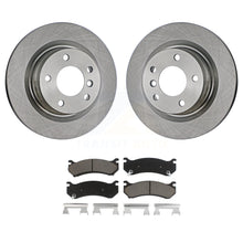 Charger l&#39;image dans la galerie, Rear Brake Rotor Ceramic Pad Kit For Chevrolet Silverado 2500 HD GMC Sierra 3500