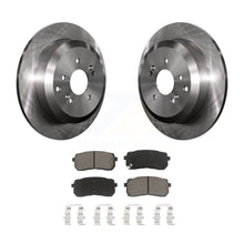 Charger l&#39;image dans la galerie, Rear Disc Brake Rotors And Ceramic Pads Kit For 2007-2012 Hyundai Veracruz