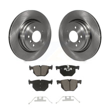 Charger l&#39;image dans la galerie, Rear Brake Rotors &amp; Ceramic Pad Kit For BMW 335i X1 xDrive 330i 335xi 335d 330xi