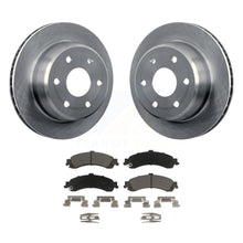 Charger l&#39;image dans la galerie, Rear Brake Rotor &amp; Ceramic Pad Kit For Chevrolet Silverado 1500 GMC Tahoe Sierra