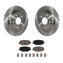 Charger l&#39;image dans la galerie, Rear Disc Brake Rotors And Ceramic Pads Kit For Dodge Grand Caravan