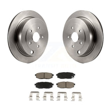 Charger l&#39;image dans la galerie, Rear Disc Brake Rotors And Ceramic Pads Kit For Subaru Tribeca B9