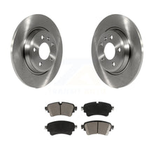 Load image into Gallery viewer, Rear Disc Brake Rotors And Ceramic Pads Kit For Audi A4 Quattro