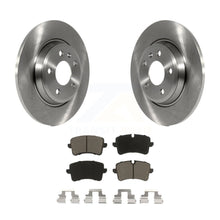 Charger l&#39;image dans la galerie, Rear Disc Brake Rotors And Ceramic Pads Kit For Audi A7 Quattro A6