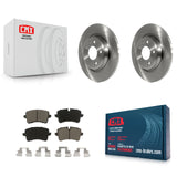 Rear Disc Brake Rotors And Ceramic Pads Kit For Audi A7 Quattro A6