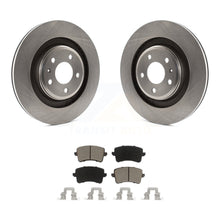 Charger l&#39;image dans la galerie, Rear Disc Brake Rotors And Ceramic Pads Kit For Audi S5 A4 Quattro