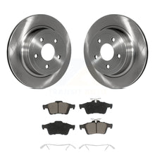 Charger l&#39;image dans la galerie, Rear Disc Brake Rotors And Ceramic Pads Kit For 2008-2010 Chevrolet Cobalt SS