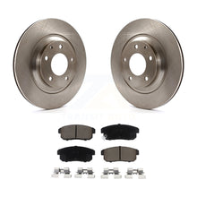 Load image into Gallery viewer, Rear Disc Brake Rotors And Ceramic Pads Kit For 2004-2011 Mazda RX-8