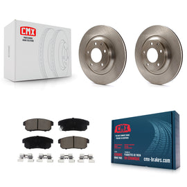 [Rear] 2004-2011 Mazda RX-8 Premium OE Brake Rotors & Ceramic Pads Kit For Max Braking