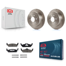 Load image into Gallery viewer, [Rear] 2003-2004 Dodge Dakota Premium OE Brake Rotors &amp; Ceramic Pads Kit For Max Braking