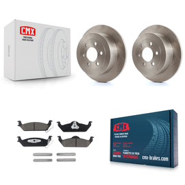 [Rear] 2003-2004 Dodge Dakota Premium OE Brake Rotors & Ceramic Pads Kit For Max Braking