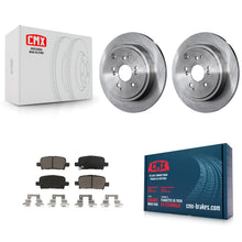 Charger l'image dans la galerie, Rear Disc Brake Rotors And Ceramic Pads Kit For Honda Pilot Acura MDX