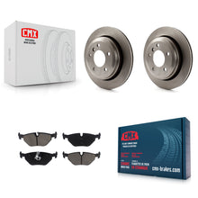 Charger l'image dans la galerie, [Rear] 2001-2005 BMW 325xi Premium OE Brake Rotors &amp; Ceramic Pads Kit For Max Braking