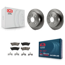 Charger l'image dans la galerie, Rear Disc Brake Rotors &amp; Ceramic Pad Kit For Suzuki Forenza Reno Chevrolet Optra