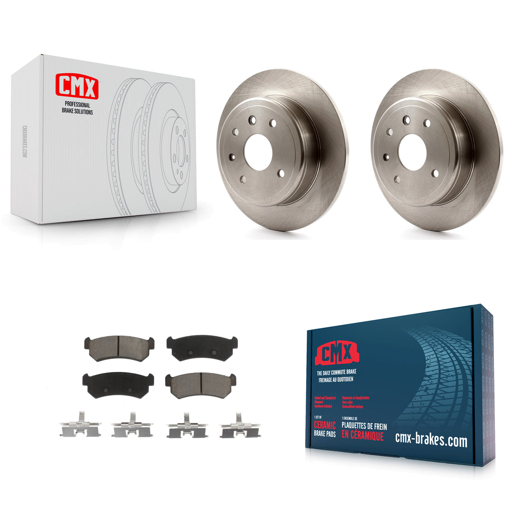 Rear Brake Rotor & Ceramic Pad Kit For Chevrolet Optra With 276mm Diameter