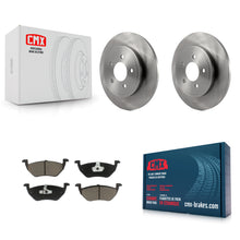 Load image into Gallery viewer, Rear Brake Rotor &amp; Ceramic Pad Kit For Ford Escape Mercury Mariner Mazda Tribute
