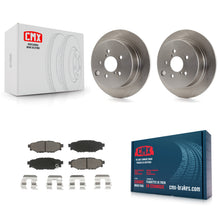 Load image into Gallery viewer, Rear Disc Brake Rotor &amp; Ceramic Pad Kit For Subaru Forester Impreza Crosstrek XV