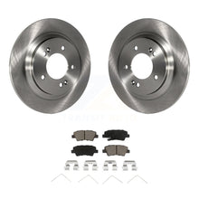 Charger l&#39;image dans la galerie, Rear Disc Brake Rotors And Ceramic Pads Kit For Kia Niro Hyundai Ioniq Soul EV