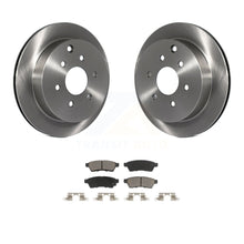 Charger l&#39;image dans la galerie, Rear Disc Brake Rotors Ceramic Pad Kit For Nissan Frontier Xterra Suzuki Equator