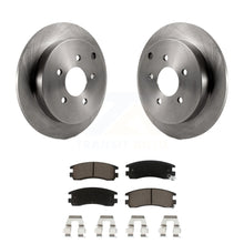 Load image into Gallery viewer, Rear Brake Rotors Ceramic Pad Kit For Buick Rendezvous Chevrolet Venture Pontiac