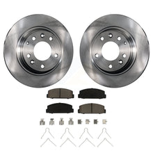 Charger l&#39;image dans la galerie, Rear Disc Brake Rotors And Ceramic Pads Kit For Mazda 6 Protege