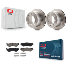 Load image into Gallery viewer, [Rear] 2001-2002 Dodge Ram 2500 3500 Premium OE Brake Rotors &amp; Ceramic Pads Kit For Max Braking